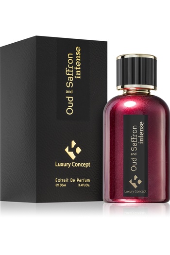 Luxury Concept , Oud And Saffron Intense, Parfum Extract, Unisex, 100 ml