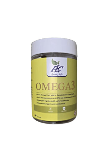 PLC Omega-3 Gummies. Pack of 60s