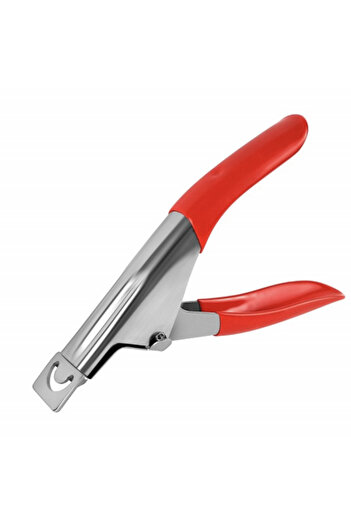 PUFO Pet nail clippers for dogs and cats, 13 cm, red