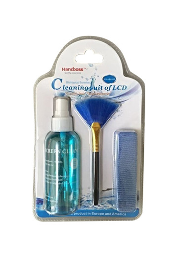 Handboss Laptop Screen Cleaning Kit Light Blue