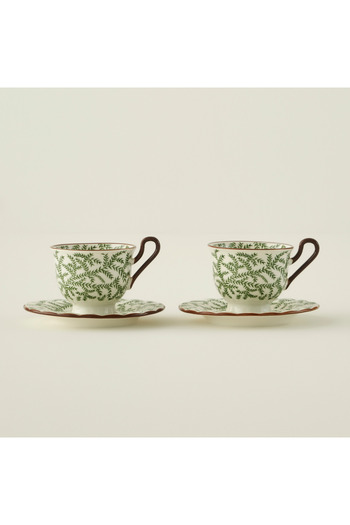 Bella Maison Ivy Porcelain 2-Piece Coffee Cup Set (90 Cc)