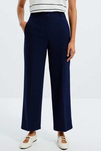 HAKKE High Waist Belted Palazzo Pants