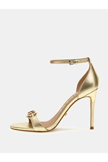 Guess Kabrina Kadın Sarı Deri Sandalet FLTKABLEM03-PLATI