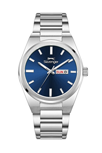 Slazenger Sl.09.2555.2.07 Men's Wristwatch |   41 Mm, Stainless Steel, Modern Elegance