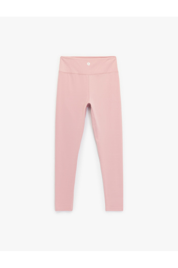 Koton Standard Waist Skinny Fit Stitching Detail Sports Leggings
