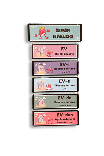 heptex Wooden Name Halleri Board
