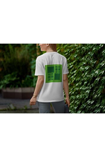 Generic StylX Women Cotton Printed T-Shirt – National Day 95 Edition D07, Round Neck, Short Sleeve - Small