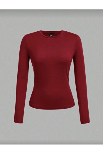Pulli Collection Crew Neck Basic Long Sleeve Cotton Bodysuit