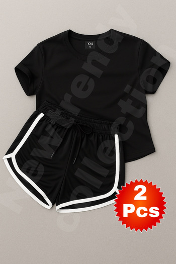 SimStone Bias Shorts Suitable for Basketball and Fulbol Thshirt Combination 2 Pack