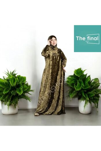 The final touch Velvet jalabiya, weight 90 kg
