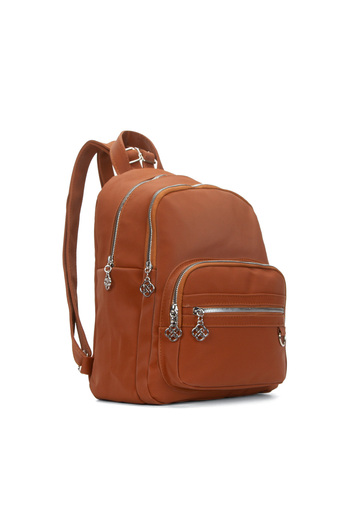 Adelina Bags Women's Casual Brown Backpack