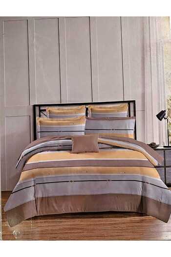 Casa Pucioasa 2 Person Bedding Set – Superior Quality, Fine Cotton, 6 Pieces