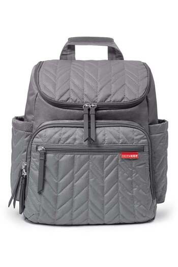 Skip Hop Jersey Backpack Gray
