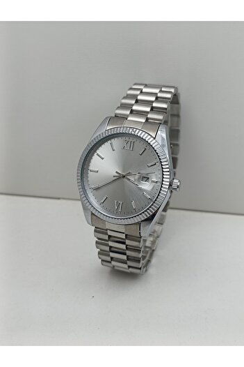PW POLO WHITE Men's Steel Wristwatch with Calendar