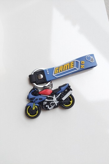 Lynare Motor Motorcycle Model 3D Silicone Biker Keychain 1Pcs