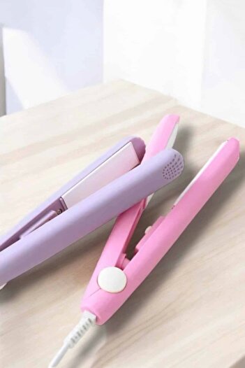 shopwave Ceramic Coating Portable Mini Hair Straightener Travel Friendly Design