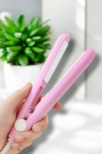 shopwave Compact and Light: Anti-Electricity Mini Hair Straightener