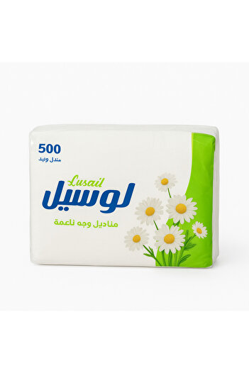 Sewar tissues Lusail Tissues 500 Tissues * 10 Packs