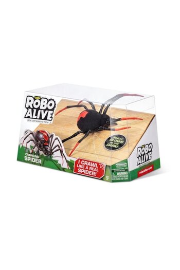 Zuru Interactive Figurine Robo Alive Spider, Zuru, 3 years+, Red/Black