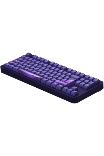 DARK PROJECT Tastatura ALU87B, mecanica, 80%, USB, culoare mov