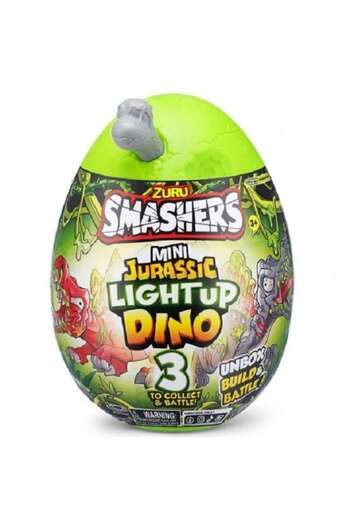 Zuru Surprise Dinosaur Figurine in Smashers Egg − Mini JURASSIC LIGHTUP DINO, S1, Zuru, Spinosaurus