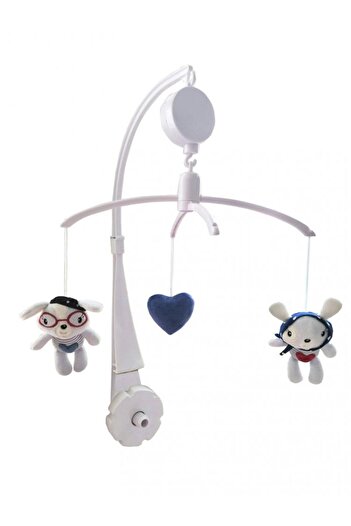 Kikka Boo Love Rome musical crib carousel