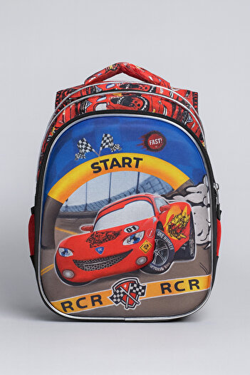 Catwins Start Rcr Car Primary School Backpack