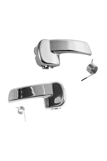 ALPHA AUTO PART Chrome Interior Door Handle-Right-Left-Set for Nissan Qashqai J10,Jj10