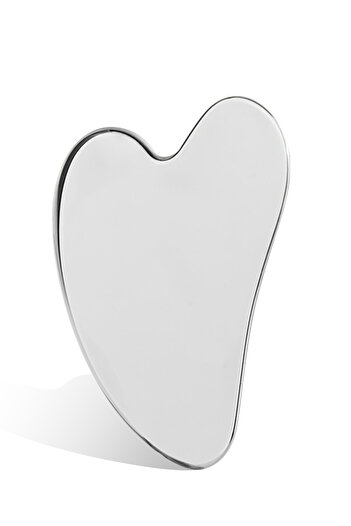 L&Wen Gua Sha Facial Tool, Stainless Steel Guasha Face Massager, Reduce Puffiness, Relax Skin for Face