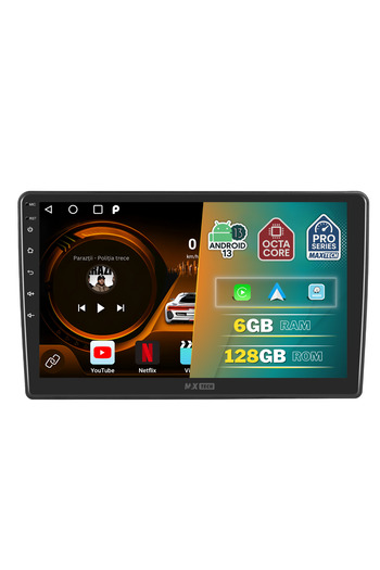 MaxTech Navigatie Audi A4 B6/B7 (2002-2008) & Seat Exeo (2008-2013) dedicata, 6 GB Ram 128 GB Rom OctaCore