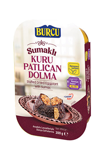 BURCU DRIED EGGPRUIT STUFFED WITH RICE AND ONION SEASONED WITH SUMAC 200G