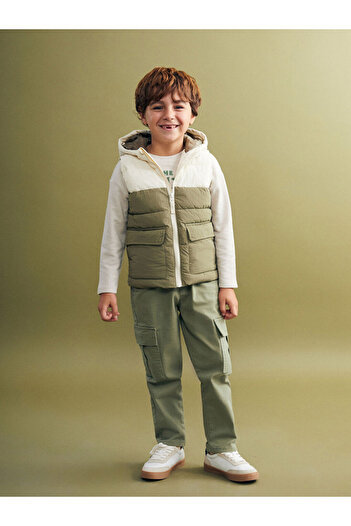 LC Waikiki Sparkling Choices from Shining Store |   Hooded Boy's Vest