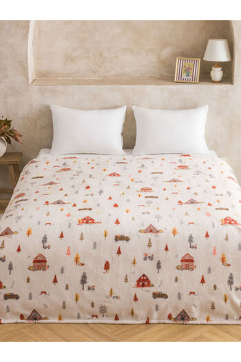 LC Waikiki Sparkling Choices from Shining Store |   Printed Double Blanket 200X220 cm