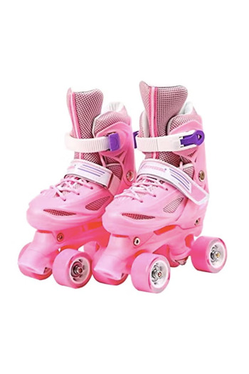 Primo Plus Kids Unisex Four Wheel Roller Skating Shoes M (34-37)cm