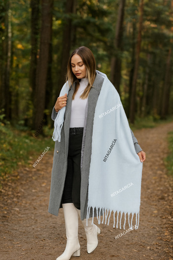 Ritagarcia Eșarfă Boucle moale premium