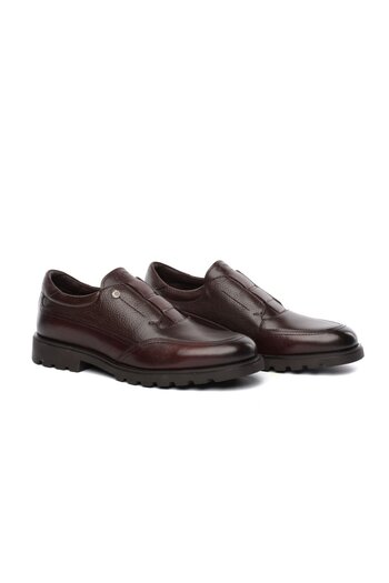 Greyder 64732 Brown Antique Genuine Leather Men's Classic Shoes