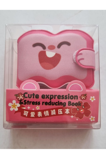 Modellino Mini Fluffy Colorful Velcro Notepad Capibala Labubu Cute Expression 6X6Cm - Color Options Available