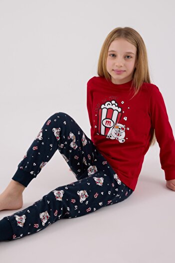 Rolypoly Aile Sinema Keyfi Pijama Kombin, Kadın Erkek ve Çocuk Pijamalar Ayrı Ayrı Fiyatlandırılır