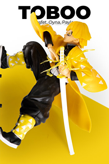 shop Demon Slayer Figure Anime Zenitsu Agatsuma Plus Premium Figure