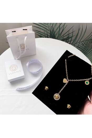chch Versace earrings, necklace and accessories