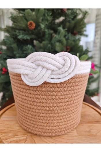 Madame Coco Fauvay Basket - White/Natural