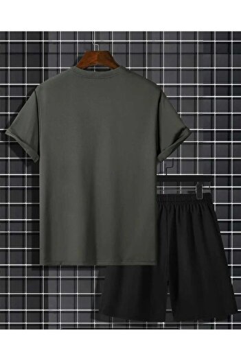 ORVIO Group Men's Team T-Shirt and Shorts - Rose