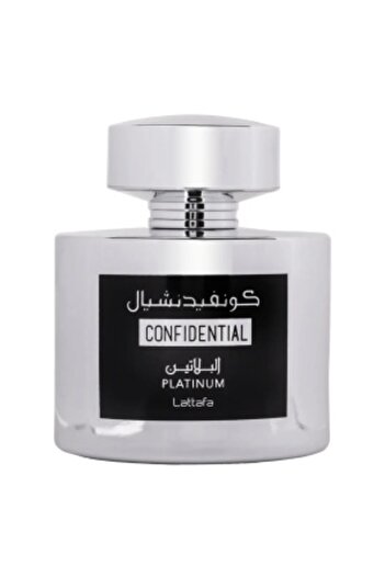 lattafa Confidential Platinum Eau de Parfum, 100 ml, Men