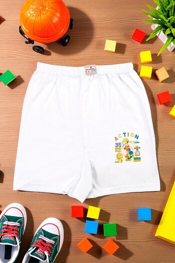 Shopiolog Boy's 100% Cotton Combed Long Underwear 6 Pieces