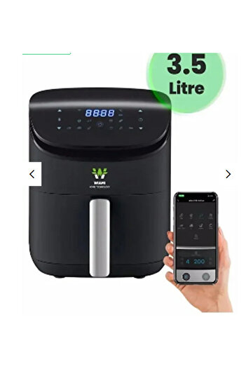 Generic Air Fryer Wiami 3.5 Liter – Smart Oil-Free Fryer, Black (with Digital Screen)