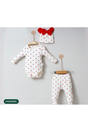Alya&Alin Baby Heart 3 Piece Set
