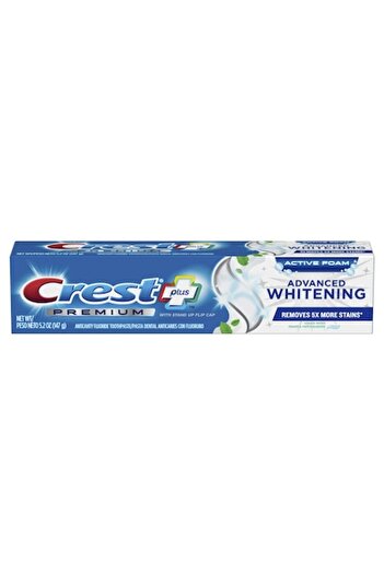 CREST Premium Advanced Whitening Toothpaste, 147 g