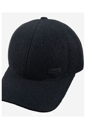 PIECE SIGNATURE 70% Cotton 30% Acrylic, Ear Flap, Soft Fleece Lined, Adjustable Buckle Hat