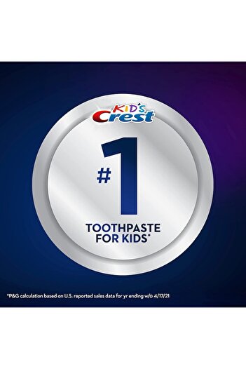 CREST Kids Advanced Toothpaste, Strawberry Flavor, 116g