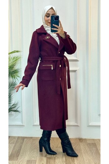 Tebrikler tekstil New Season Women's Winter Midi Coat Model G3508